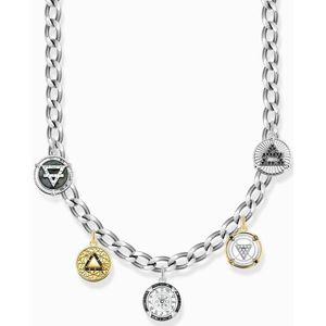 Thomas Sabo - KE2176-849 - Halsketting - Veelkleurig - 925er Zilver Geel Verguld - 50cm