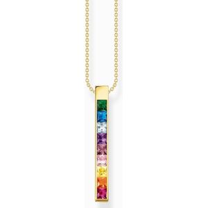Thomas Sabo - KE2146-996-7-L45V - Halsketting - Dames - 925er Zilver geel verguld - 40-45cm
