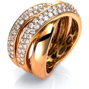 Luna Creation - Ring - Dames - 18K rood goud - Diamant - 1.4 ct - 1H137R855-2-55