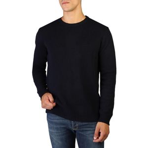 100% Cashmere - Trui - C-NECK-M-500-NAVY - Heren