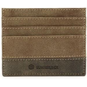 Lumberjack - Leren Creditcardhouder Portemonnee - Bruin