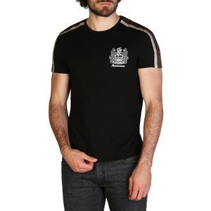 Aquascutum - Kleding - T-shirts - QMT017M0 - Heren - Luna Time Online Shop - QMT017M0 Lente/Zomer Cotton Heren T-shirts Kleding