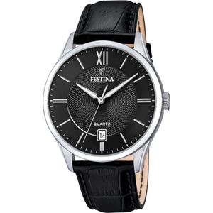 Festina - F20426/3 - Polshorloge - Heren - Quartz - Lederen band