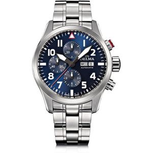 Delma - 41702.580.6.049 - Wrist Watch - Heren - Automatisch - Commander Chronograph