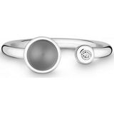 Quinn - Dames Ring - 925 / - zilver - edelsteen - 21191650