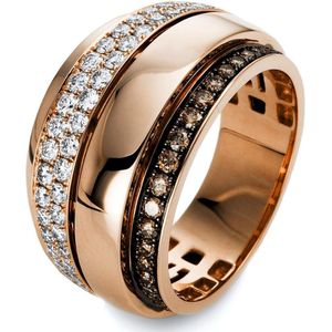 Luna Creation - Dames Ring - 750/- 18 karaat - Diamant - 1O521R855-1 - Ringmaat 55
