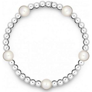 Quinn - Dames Armband - 925 / - zilver - parel - 2800498
