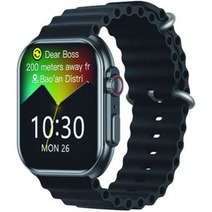 Smarty2.0 - SW068B01 - Smartwatch - Unisex - Boost - Silikon - zwart
