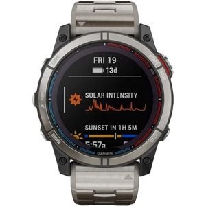 Garmin - Smartwatch - Unisex - Quatix® 7X Sapphire Solar Titan - 010-02541-61