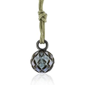 Luna-Pearls - 207.0009 - Hanger - 750/-Wit goud met Tahiti gekweekte parel