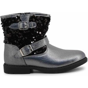 Shone - Schoenen - Enkellaarsjes - 234-021-SILVER - Kinderen - zilver,zwart
