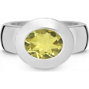 Quinn - Dames Ring - 925 / - zilver - edelsteen - 21002648