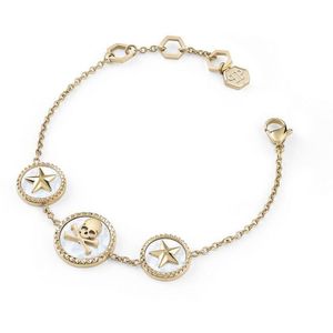 Philipp Plein - PJ2EA09BU - Armband - Dames - 16cm - PP BUTTONS