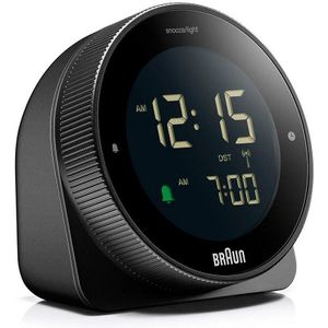 Braun - BC24B-DCF - Wandklok - radiogestuurd - digitaal - zwart