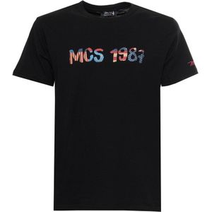MCS - T-shirt - 10BTS002-L2301-BLACK-GXXL - Heren