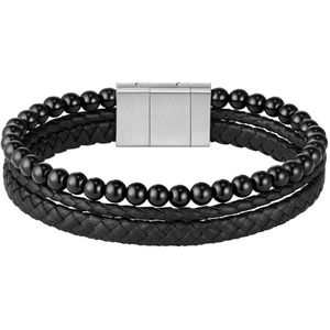 Hugo Boss - BOSS Black - Heren Armband - Zwart