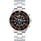 Chris Benz  Unisex horloge CB-C300-O-MB Chronograaf, Lichtwijzer, Stopwatch, Dieptemeter, dato, maximale dieptegeheugen
