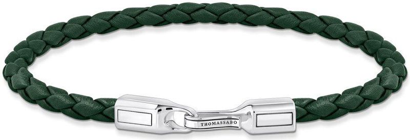 Thomas Sabo - A2147-682-6 - Armband - Groen - Leer
