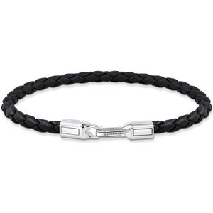 Thomas Sabo - A2147-682-11 - Armband - Zwart - Leer - Zilver