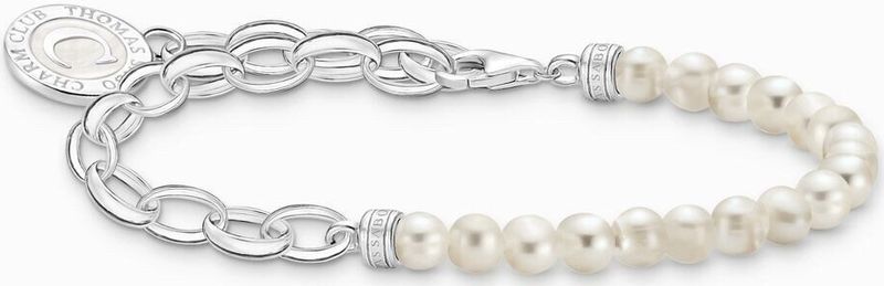 Thomas Sabo - Charmista - Armband - Zilver - Parel en Schakels