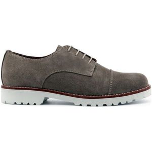Made in Italia - Suède Veterschoenen - Bruin - Suède