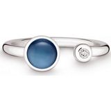 Quinn - Dames Ring - 925 / - zilver - edelsteen - 0211916582