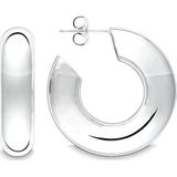 Quinn zilveren oorbellen 036 9200