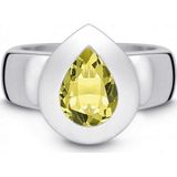 Quinn - Dames Ring - 925 / - zilver - edelsteen - 21004648
