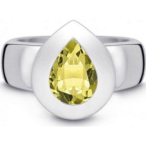 Quinn - Dames Ring - 925 / - zilver - edelsteen - 21004648
