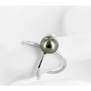 Luna-Pearls - Ring - 585 / - geel goud - 585 / - wit goud - 008.0478-56