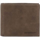 Lumberjack - Synthetisch Leren Bifold Portemonnee - Bruin - Heren