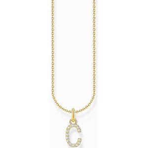 Thomas Sabo - KE2242-414-14-L45V - Halsketting - Dames - 925er Zilver - 18K geel verguld - 38-45cm