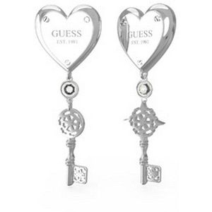 Guess - JUBE04217JWRHT/U - Oorbellen - Dames - Roestvrij staal