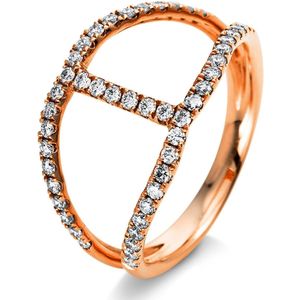 Luna Creation - Dames Ring - 750/- 18 karaat - Diamant - 1B414R853-1 - Ringmaat 53