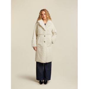 Beaumont Valery Coat - maat 34 Jas Off White