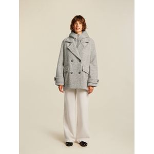 Beaumont Avril Short Coat - maat 42 Trench coat Soft Grey
