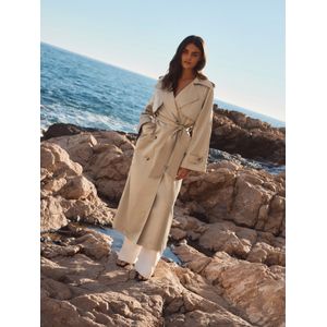 Beaumont Monica trenchcoat - maat 40 Trench coat Sand