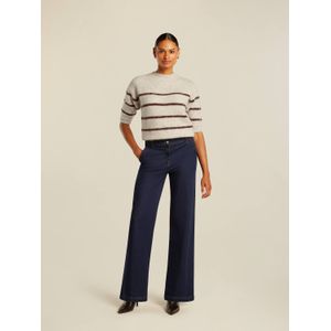Beaumont - Rose Pants - Broek - Dark Blue - Wijde Pijpen