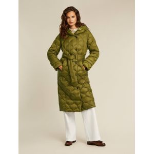 Beaumont Orelia long coat - maat 36 zomerjas Groen