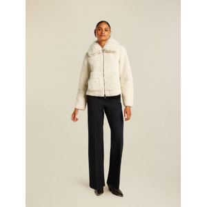 Beaumont Roxy Jacket - maat 34 Teddy Off White