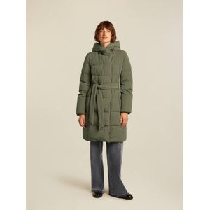 Beaumont - Judith - Dames Premium Dons Coat - Groen/Khaki