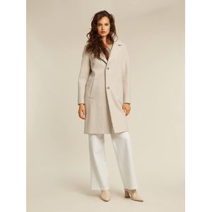 Beaumont JESSIE coat - Kit - maat 36 Jas Wit