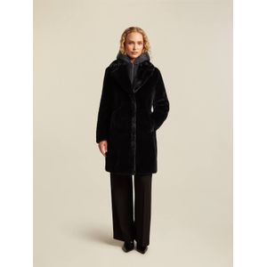 Beaumont Saar Coat - maat 38 Teddy Zwart