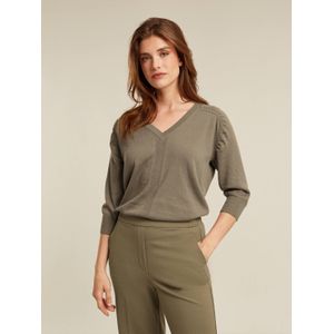 Beaumont Addie pullover - Fungi - maat XXL Top Sand