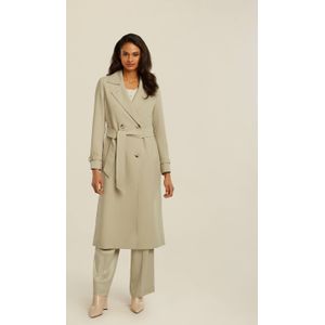 Beaumont Dia Trench Coat - maat 36 Trench coat Sand