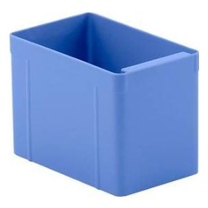 Inzetbak, polystyreen, L 137 x B 87 x H 96 mm, blauw, 16 st.