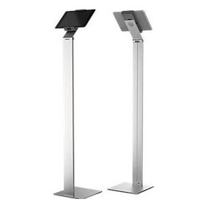 Durable tablet vloerstandaard - 270 x 1215 x 270 mm - Zilver - Anti-diefstal beveiliging