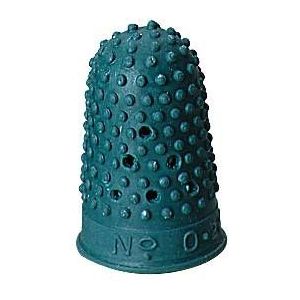 Bladdraaier met fijne rubberen noppen, maat 1, Ø 15 mm, 10 stuks