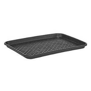 Schäfer Shop Genius lekbak KST voor FS-reinigingsmiddelenkasten, zwart kunststof, B 500 x D 400 x H 20 mm