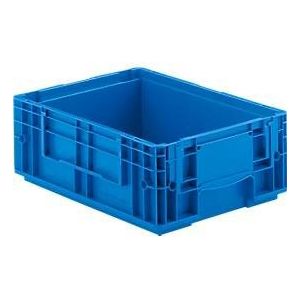 Stapelbak Euro RL-KLT 4147 - polypropeen - B 400 x D 300 mm - 11,8 l - tot 20 kg - blauw